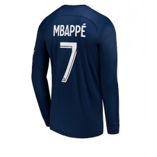 Paris Saint-Germain Kylian Mbappe #7 Hjemmedrakt 2022-23 Langermet